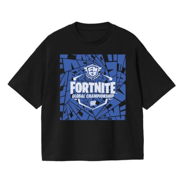 Blast Tv Store Merch 2025 Fncs Global Championship Boxy Fit Black T-Shirt