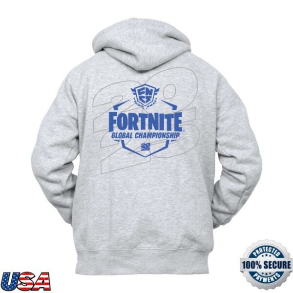 Blast Tv Store Merch 2025 Fncs Global Championship Grey Hoodie