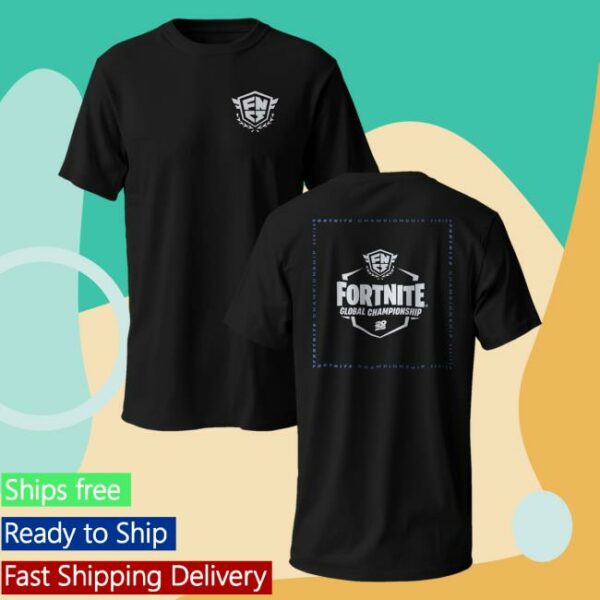 Blast Tv Store Merch 2025 Fncs Global Championship Regular Black T-Shirt