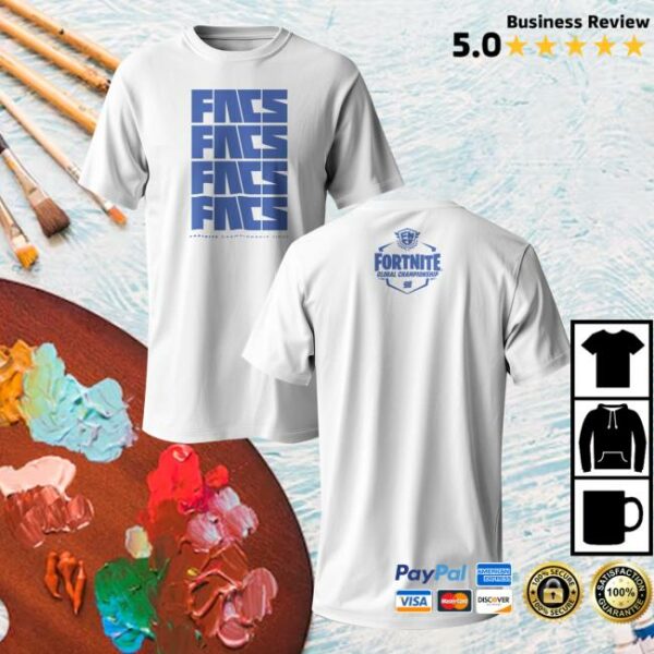 Blast Tv Store Merch 2025 Fncs Global Championship Regular White T-Shirt
