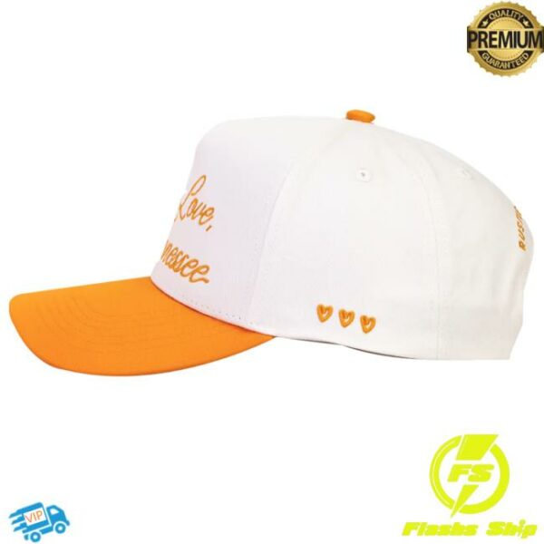 Rustler Hat Co Store Merch Orange With Love From Tennessee Hat