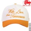 kenny rustler hat co store merch orange with love from tennessee hat