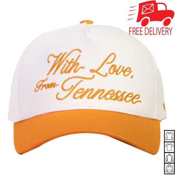 Rustler Hat Co Store Merch Orange With Love From Tennessee Hat