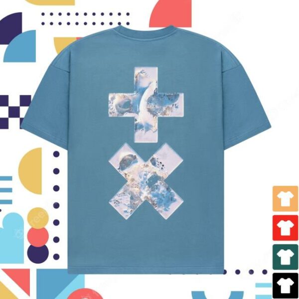 Martin Garrix Store Merch Wave Blue T-Shirt