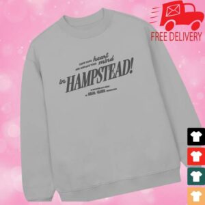 Ariana Grande Store Merch Hampstead Grey Crewneck