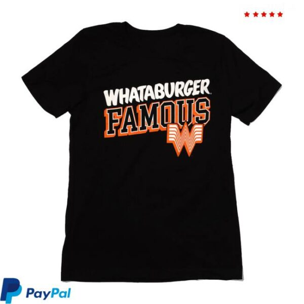 Whataburger Store Merch Whataburger Famous Tee