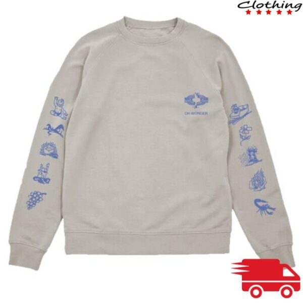 Oh Wonder Store Merch Sand Jumper Crewneck