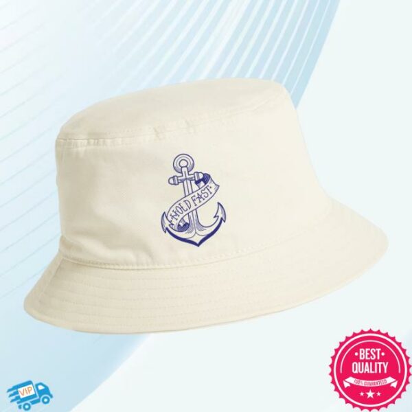 Queen Store Merch Store Hold Fast Bucket Hat Ecru