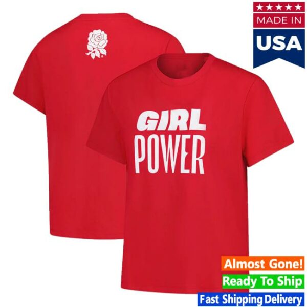 Spice Girls Merch Store Red Roses X Spice Girls Relaxed Red T-Shirt