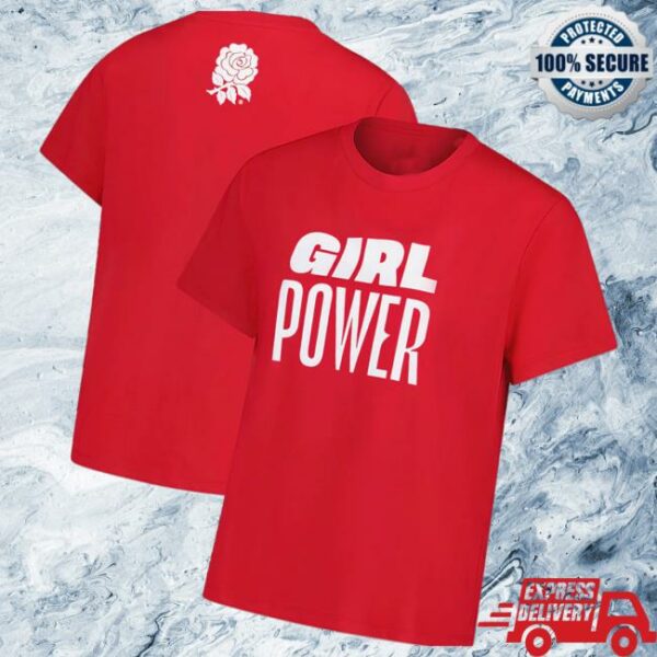 Spice Girls Merch Store Red Roses X Spice Girls Relaxed Red T-Shirt