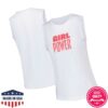 kenny Spice Girls Merch Store Red Roses X Spice Girls Relaxed White Tank Topa