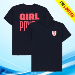 Spice Girls Merch Store Red Roses X Spice Girls Standard Fit Navy T-Shirt