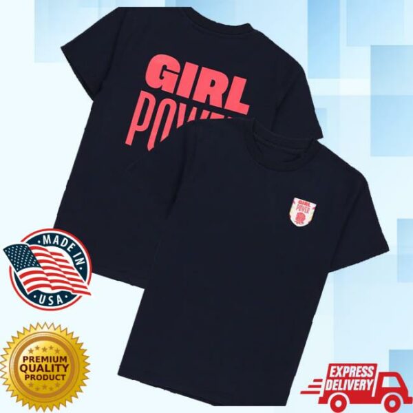 Spice Girls Merch Store Red Roses X Spice Girls Standard Fit Navy T-Shirt