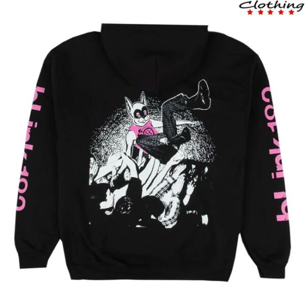 Blink182 Store Merch Missionary Impossible Tour Hoodie