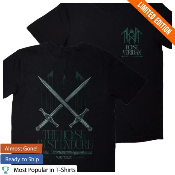 Cool Store Merch Sleep Token The House Must Endure T-Shirt