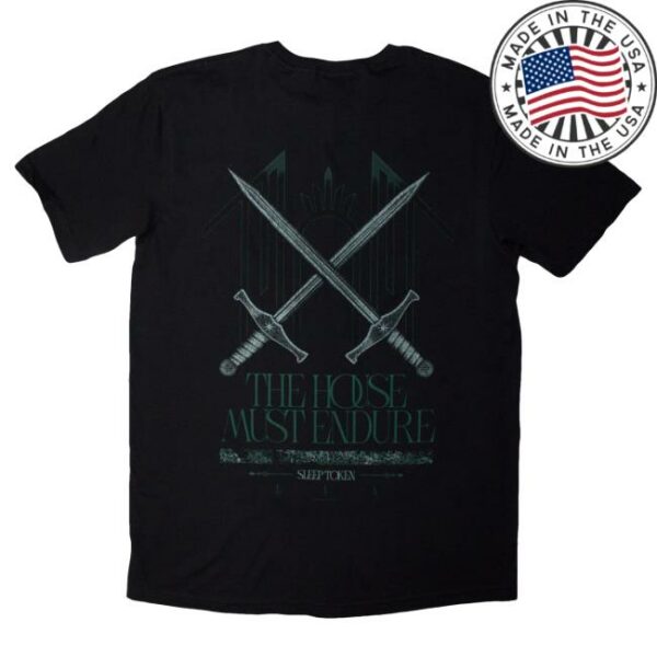 Cool Store Merch Sleep Token The House Must Endure T-Shirt