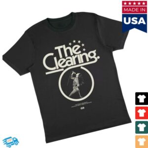 Wolf Alice Store Merch The Clearing Black & White T-Shirt