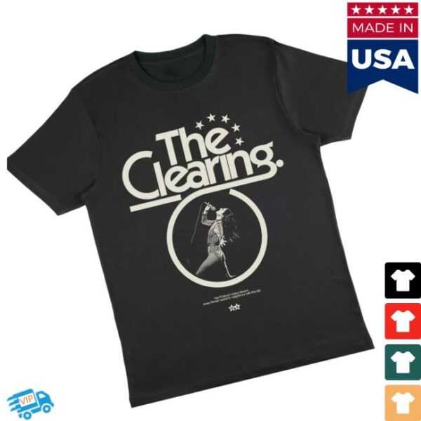 Wolf Alice Store Merch The Clearing Black & White T-Shirt