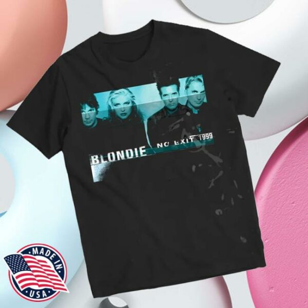 Blondie Store Merch No Exit Collection Album Cover T-Shirt