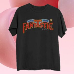 Elton John Official Store Merch Captain Fantastic 50Th Anniversary T-Shirt