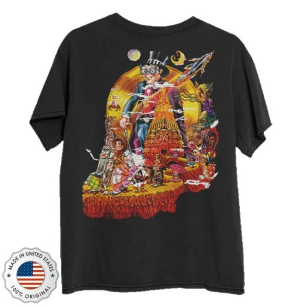 Elton John Official Store Merch Captain Fantastic 50Th Anniversary T-Shirt