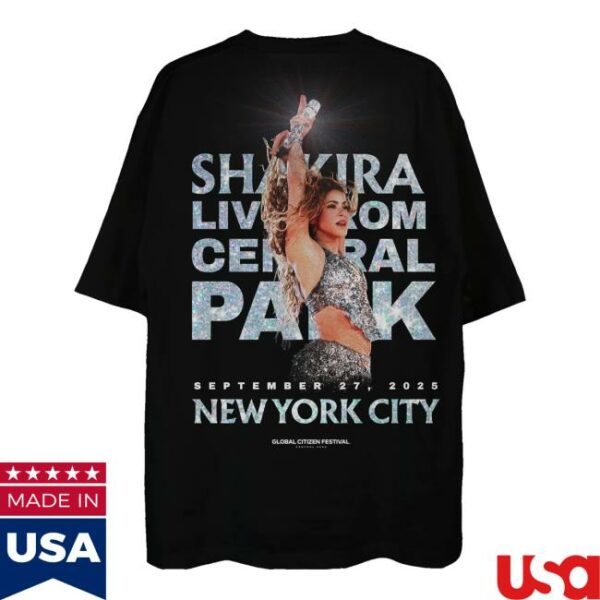 Global Citizen Merch Store Gcf 2025 Shakira T-Shirt