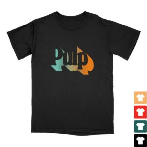 Pulp Official Merch Store Here Comes More Tour Tee Black