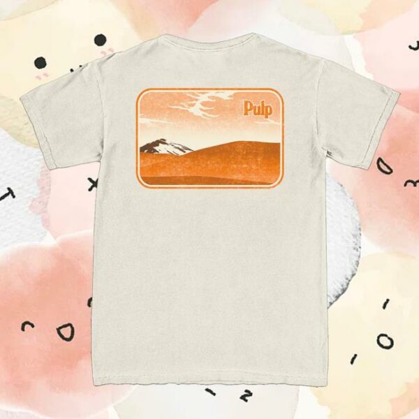 Pulp Official Merch Store Postcard Tee Natural
