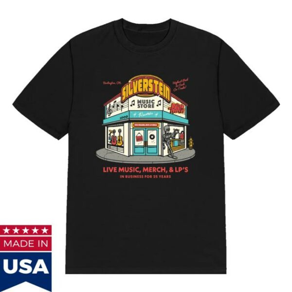 Silverstein Music Merch Store Music Store Tee