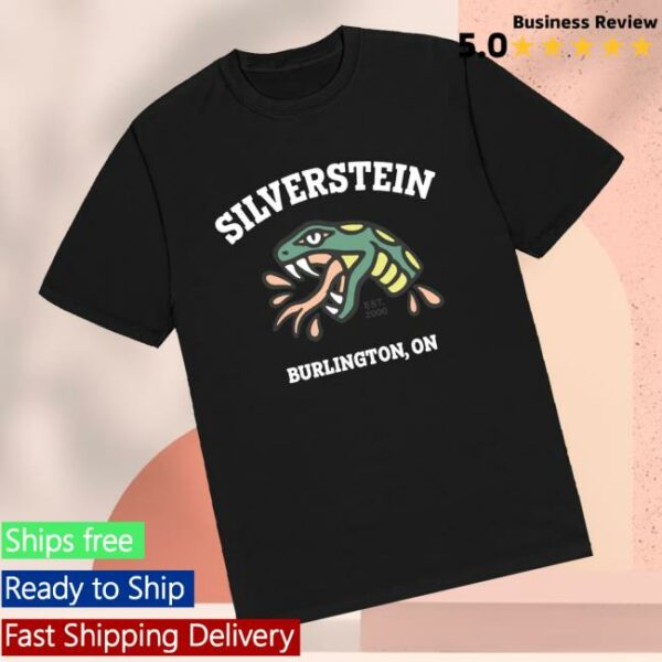 Silverstein Music Merch Store Snake Head Tee