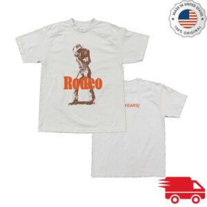 Travis Scott Merch Store Rodeo 10 Years Cowboy Tee