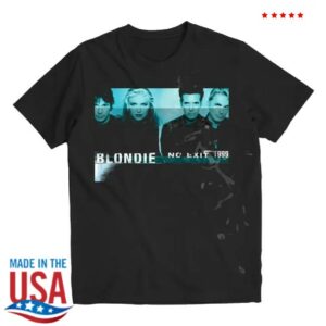 Blondie Merch Store No Exit Collection Album Cover T-Shirt