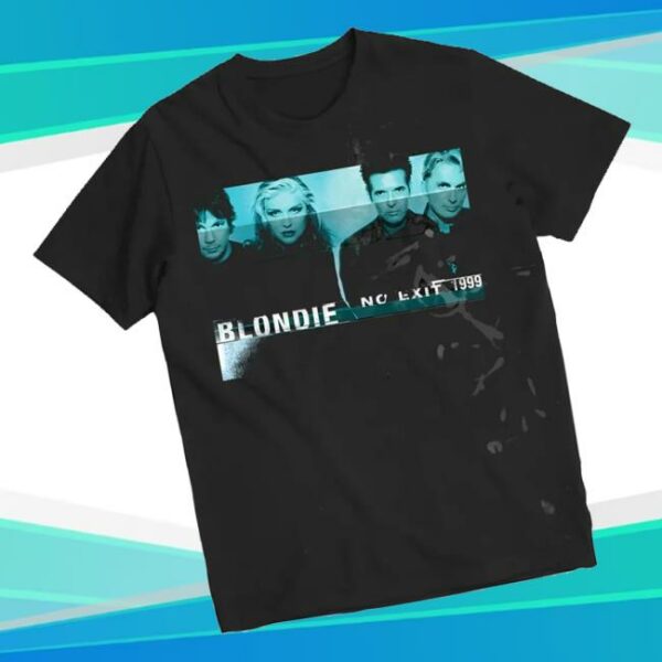 Blondie Merch Store No Exit Collection Album Cover T-Shirt