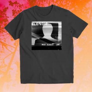 Blondie Merch Store No Exit Collection Clem Burke Shadow T-Shirt