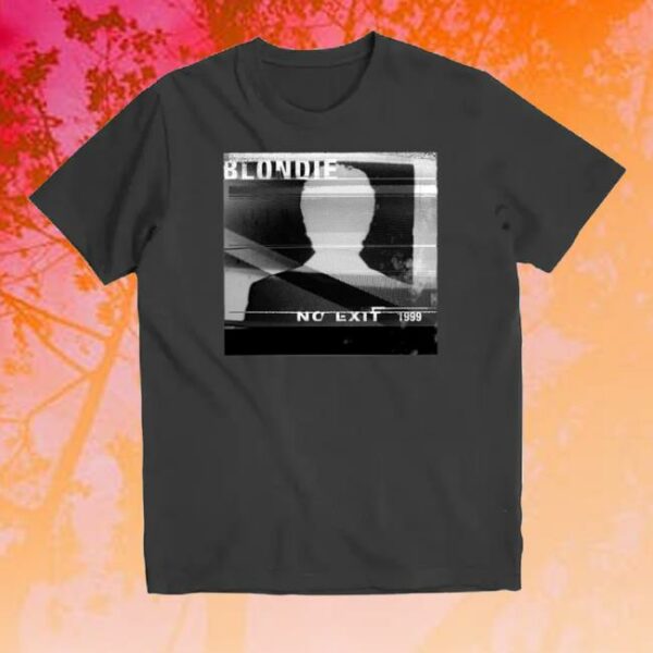 Blondie Merch Store No Exit Collection Clem Burke Shadow T-Shirt