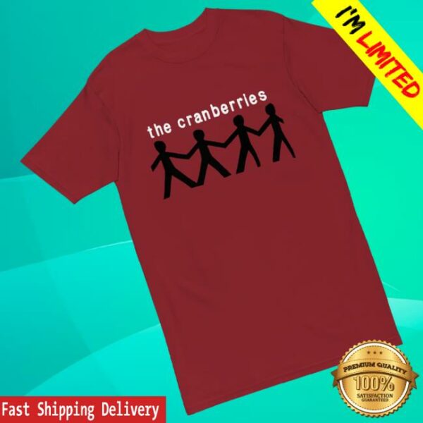 The Cranberries Store Merch The Cranberries Stickman Red T-Shirt
