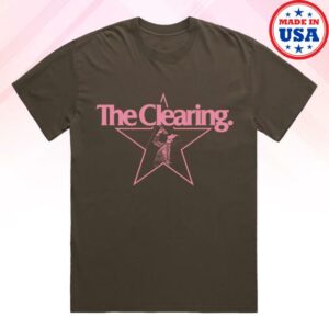Wolf Alice Merch Store The Clearing Brown Pink T-Shirt