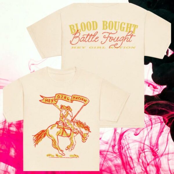 Anne Wilson Official Store Merch Hey Girl Nation Battle Fought Youth T-Shirt