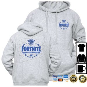 Blast Store Merch 2025 Fncs Global Championship Grey Hoodie