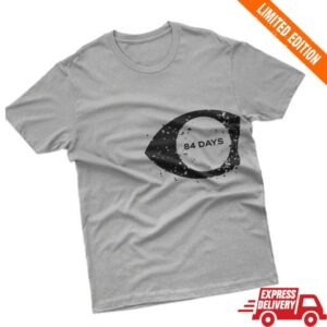 Hello Merch Store Eyeball Logo Athletic Grey T-Shirt