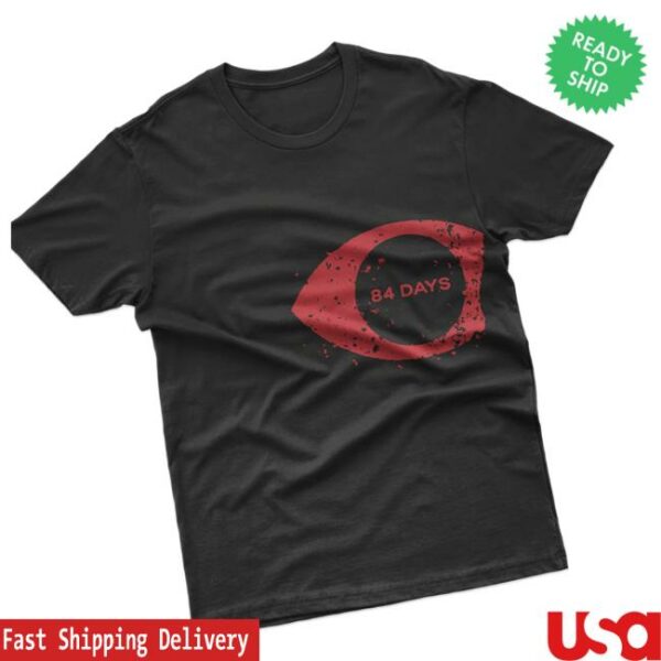 Hello Merch Store Eyeball Logo Black T-Shirt