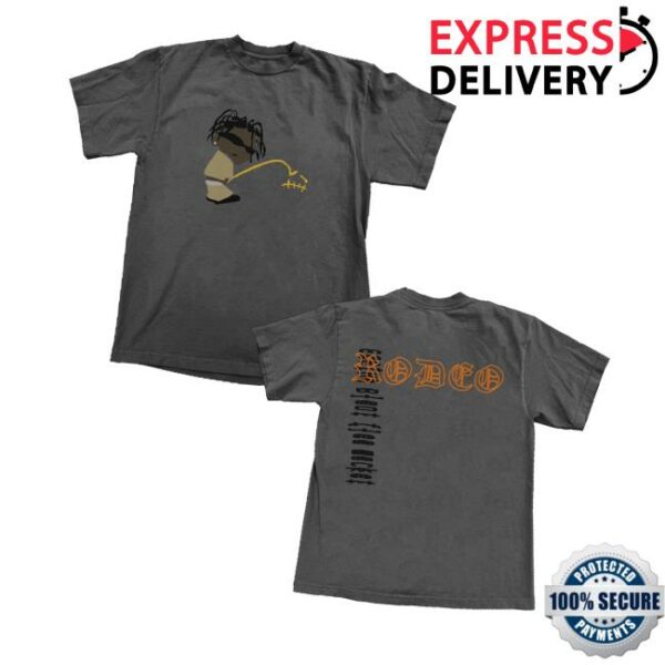 Travis Scott Merch Store Rodeo Cpfm Track 8 Tee