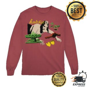 Hatchie Merch Store Liquorice Collage Longsleeve Tee