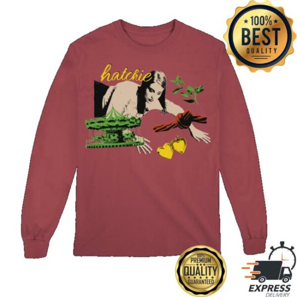 Hatchie Merch Store Liquorice Collage Longsleeve Tee