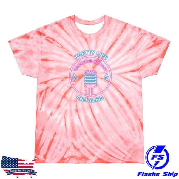 Pretty Lies And Alibis Merch Store Retro Tie-Dye Tee