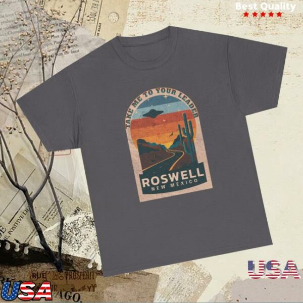 Pretty Lies And Alibis Merch Store Take Me To Your Leader Roswell New Mexico Shirt