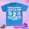 kenny hoshi clothing store merch i spent my summer in japan in 1999 with my nephew and friends shirt