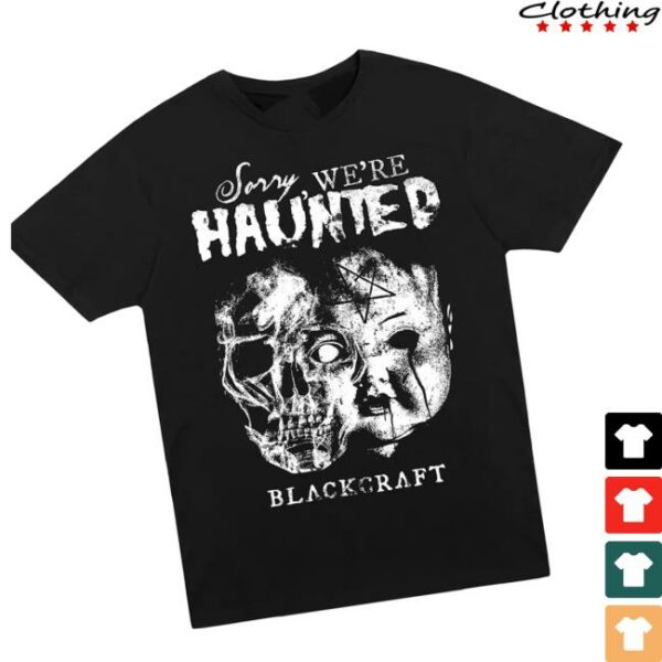Blackcraftcult Store Merch We’re Haunted T-Shirt