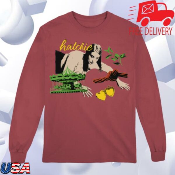 Hatchie Store Merch Liquorice College Long Sleeve Tee