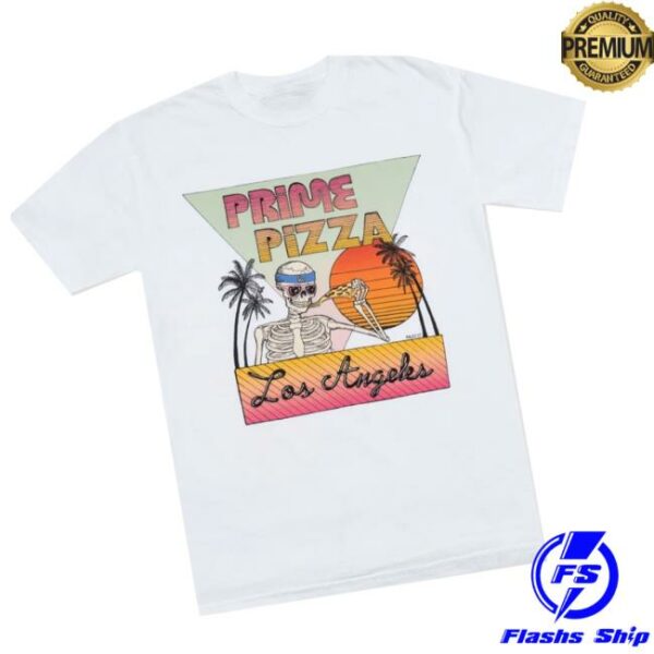 Prime Pizza Store Merch Falco Skeleton Tee